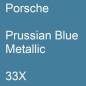 Preview: Porsche, Prussian Blue Metallic, 33X.